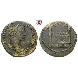 Römische Kaiserzeit, Tiberius, Semis 12-14, ss