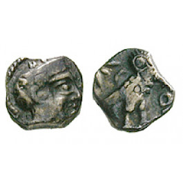 Attika, Athen, Obol 500-480 v.Chr., ss+