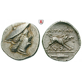 Aitolien, Aitolische Liga, Triobol 170-160 v.Chr., vz