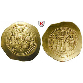Byzanz, Romanus IV., Michael VII, Constantius und Andronicus, Histamenon nomisma, f.vz