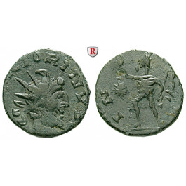 Römische Kaiserzeit, Victorinus, Antoninian 3. Jh., ss-vz