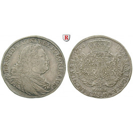 Sachsen, Albertinische Linie, Friedrich August II., 2/3 Taler 1756, ss+
