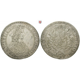 Olmütz, Bistum, Karl III. von Lothringen, Taler 1705, ss+