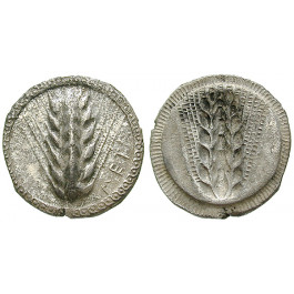 Italien-Lukanien, Metapont, Stater 6.-5. Jh.v.Chr., ss-vz