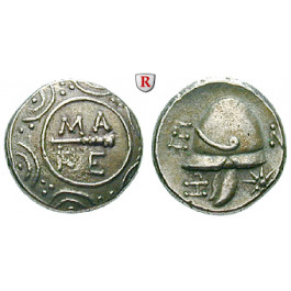 Makedonien, Königreich, Autonome Prägung z. Z. Philipp V. u. Perseus, Tetrobol 184-179 v.Chr., f.vz