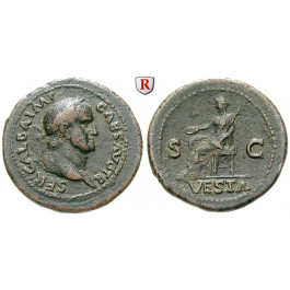 Römische Kaiserzeit, Galba, As 68-69, ss
