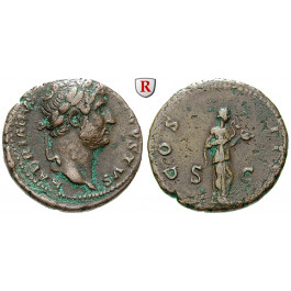 Römische Kaiserzeit, Hadrianus, As 138-139, ss
