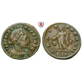 Römische Kaiserzeit, Maximinus II., Follis 310-313, ss/ss-vz