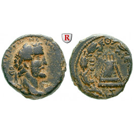 Römische Provinzialprägungen, Kommagene, Zeugma, Antoninus Pius, Bronze, f.ss/ss