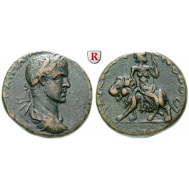 Römische Provinzialprägungen, Kyrrhestika, Hieropolis (Bambyke), Severus Alexander, Bronze, ss