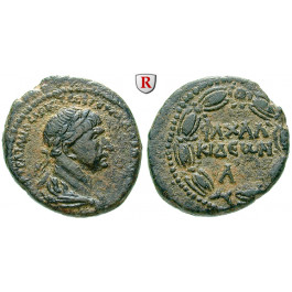 Römische Provinzialprägungen, Syrien, Chalkis, Traianus, Bronze, ss+/ss