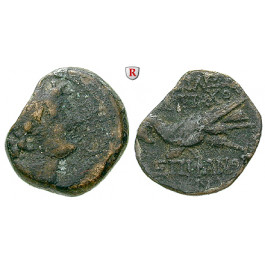 Syrien, Königreich der Seleukiden, Antiochos VIII., Bronze Jahr 192 = 121/120 v.Chr., s-ss