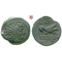 Syrien, Königreich der Seleukiden, Antiochos VIII., Bronze Jahr 192 = 121/120 v.Chr., f.ss