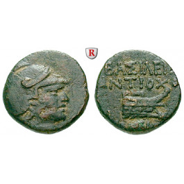 Syrien, Königreich der Seleukiden, Antiochos IX., Bronze Jahr 192 = 121/120 v.Chr., f.ss/ss
