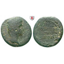 Römische Provinzialprägungen, Achaia, Korinth, Augustus, Bronze 4-5 n.Chr., s-ss/f.ss