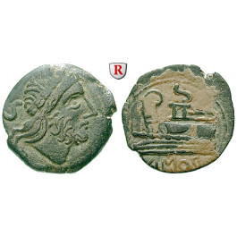 Römische Republik, Anonym, Semis 1. Jh. v.Chr., ss-vz