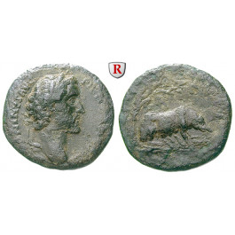 Römische Kaiserzeit, Antoninus Pius, As 143-144, f.ss