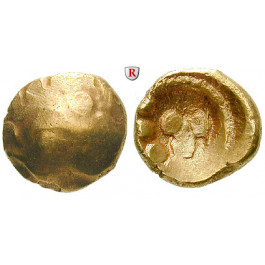 Süddeutschland, Vindelici, Regenbogenschüsselchen-Stater 150-50 v.Chr., ss+