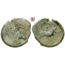 Römische Provinzialprägungen, Makedonien, Amphipolis, Augustus, Bronze nach 14 n.Chr., f.ss
