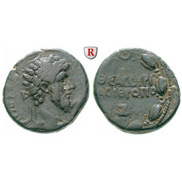 Römische Provinzialprägungen, Kyrrhestika, Hieropolis (Bambyke), Lucius Verus, Bronze, ss