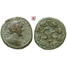 Römische Provinzialprägungen, Seleukis und Pieria, Antiocheia am Orontes, Hadrianus, Bronze, ss