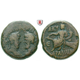 Römische Provinzialprägungen, Phönizien, Arados, Marcus Aurelius, Bronze Jahr 421 = 162-163, f.ss