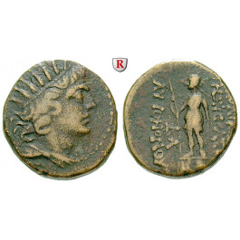 Römische Provinzialprägungen, Seleukis und Pieria, Laodikeia ad mare, Autonome Prägungen, Bronze 1. Hälfte 1. Jh. v.Chr., ss