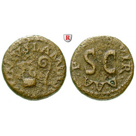 Römische Kaiserzeit, Augustus, Quadrans, f.ss/ss