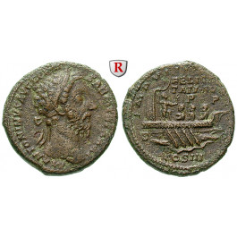 Römische Kaiserzeit, Marcus Aurelius, As 176-177, ss+/ss-vz
