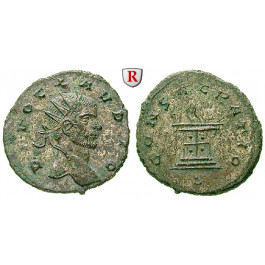 Römische Kaiserzeit, Claudius II. Gothicus, Antoninian nach 270, ss-vz