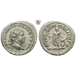 Römische Kaiserzeit, Caracalla, Denar 215, vz/f.vz