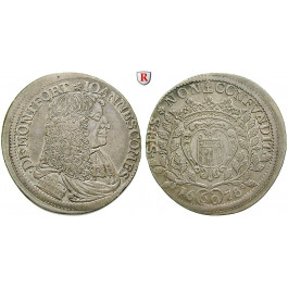 Montfort, Grafschaft, Johann VIII., 60 Kreuzer 1678, ss-vz
