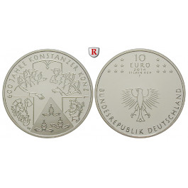 Bundesrepublik Deutschland, 10 Euro 2014, 600 Jahre Konzil von Konstanz, F, PP