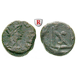 Römische Kaiserzeit, Aelia Zenonis, Frau des Basiliscus, Bronze, ss
