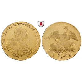 Brandenburg-Preussen, Königreich Preussen, Friedrich Wilhelm II., Friedrichs d`or 1796, ss