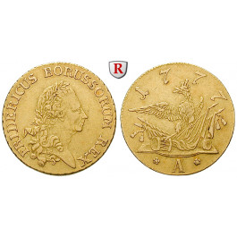 Brandenburg-Preussen, Königreich Preussen, Friedrich II., Friedrichs d`or 1777, ss
