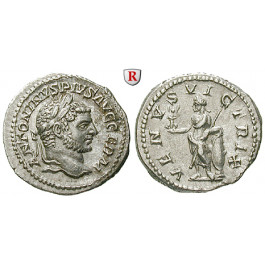 Römische Kaiserzeit, Caracalla, Denar 216, vz