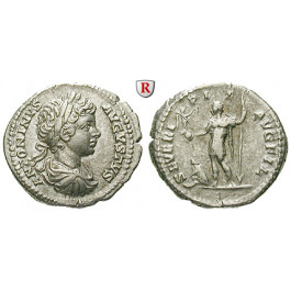 Römische Kaiserzeit, Caracalla, Denar 200, ss+/ss