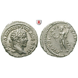 Römische Kaiserzeit, Caracalla, Denar 213, vz