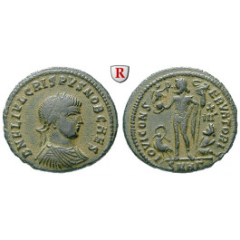 Römische Kaiserzeit, Crispus, Caesar, Follis 321-324, ss+/ss-vz