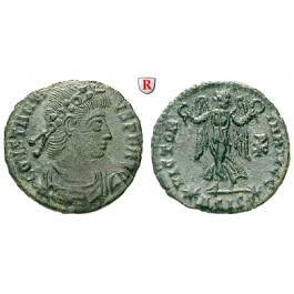 Römische Kaiserzeit, Constantius II., Follis 347, vz