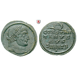 Römische Kaiserzeit, Constantinus I., Follis 324-325, f.vz/ss-vz