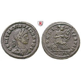 Römische Kaiserzeit, Constantinus II., Caesar, Follis 320, ss-vz