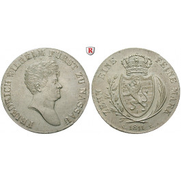 Nassau, Herzogtum Nassau, Friedrich Wilhelm von Nassau-Weilburg, Konventionstaler 1811, vz
