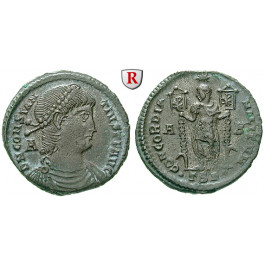 Römische Kaiserzeit, Constantius II., Follis 350, vz