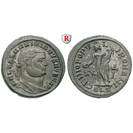 Römische Kaiserzeit, Galerius, Follis 301, ss-vz