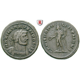 Römische Kaiserzeit, Galerius, Follis ab 300, ss+