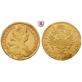 Römisch Deutsches Reich, Franz I., Dukat 1765, ss+