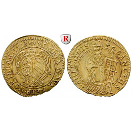 Nürnberg, Stadt, Goldgulden 1618, ss+