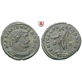 Römische Kaiserzeit, Galerius, Follis 302-303, ss-vz/ss